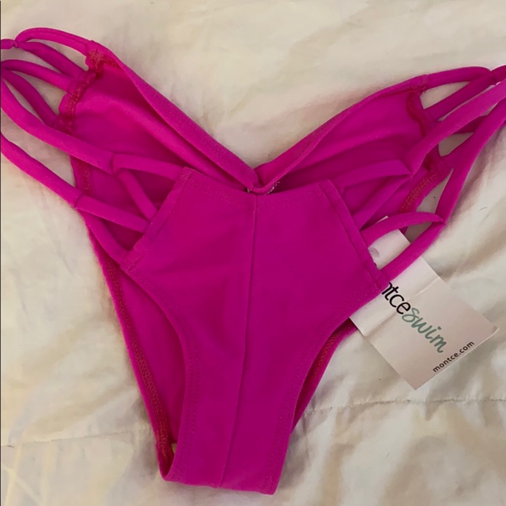 BRAND NEW MONTCE HOT PINK BOTTOM